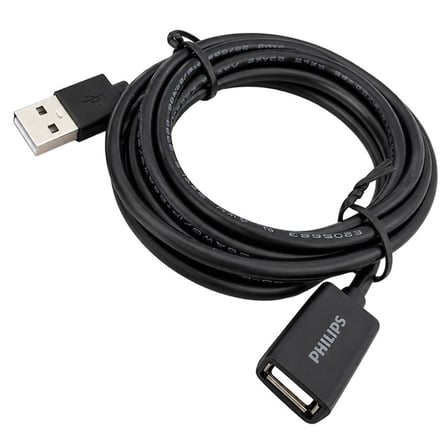 Philips SWR1526F/93 2 Metre USB 2.0 Uzatma Kablosu Veri Şarj Destekli