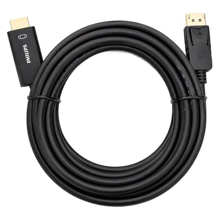 Philips SWA3129A/93 5 Metre DisplayPort to HDMI 4K 30Hz Kablo Altın Kaplama