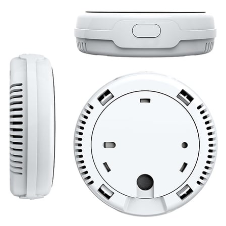 Sunup SN-38805 Wi-Fi Akıllı Doğal Gaz ve Sıcaklık Ev Tipi Kaçak Dedektörü TFT Ekranlı
