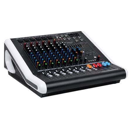 Westa WM-8PMX 2x400W 8 Kanal Power Mikser USB, Bluetooth 32DSP Dijital Profesyonel Ses Mikseri