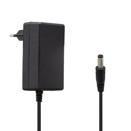 Powermaster PM-39531 Siyah 12 Volt - 2.5 Amper Plastik Kasa 5.5*2.5 Mm Yaylı Uç Priz Tipi Adaptör