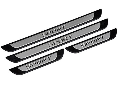 Seat Leon Mk2 Krom Kapı Eşik Koruması Sport Line 2005-2009 4 Parça