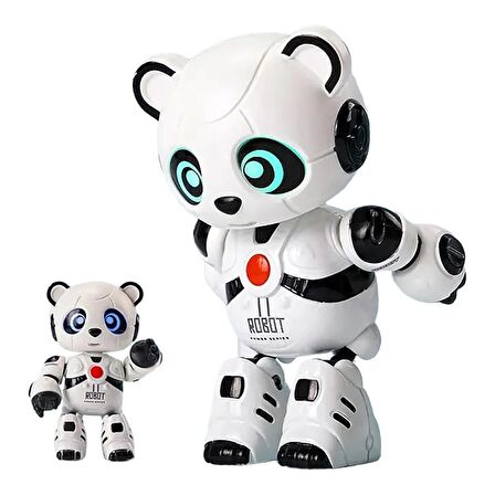 Işıklı, Konuşan, Hareketli Egitici Oyuncak Çocuk Robotu Panda Robot