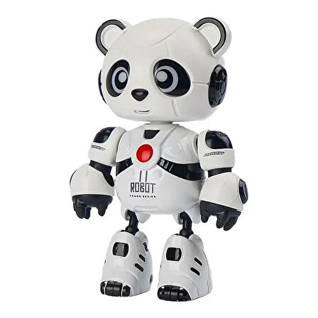 Işıklı, Konuşan, Hareketli Egitici Oyuncak Çocuk Robotu Panda Robot