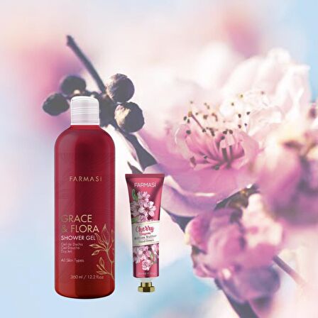 Farmasi Grace Flora Duş Jeli 360 Ml ve El Kremi 30 Ml