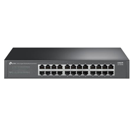 TP-LINK LS1024G 24 PORT GIGABIT MASAÜSTÜ RACKMOUNT SWITCH