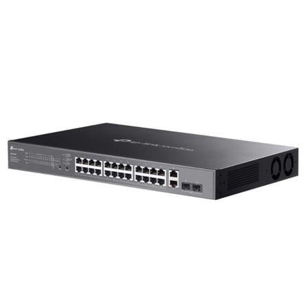 TP-LINK OMADA ES228GMP 24 PORT GIGABIT+ 2XGB SFP+2XGB RJ45 UPLINK CLOUD L2 YÖNETİLEBİLİR 384W POE RA