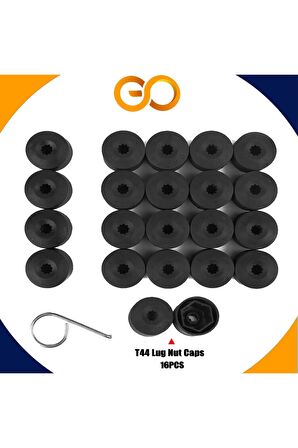 Volkswagen Tiguan Bijon Kapağı Takım (siyah) 1k0601173 2016-2019 Model Arası Araçlara Uyumlu