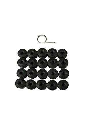 Volkswagen Golf 6 Bijon Kapağı Takım (siyah) 1k0601173 2008-2012 Model Arası Araçlara Uyumlu