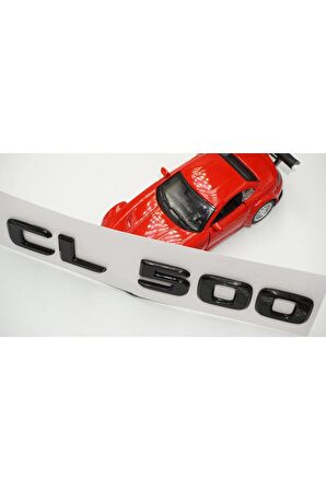 Cl 500 Bagaj Parlak Siyah Abs 3m 3d Yazı Logo
