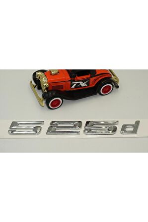 525d Bagaj Krom Metal 3m 3d Yazı Logo