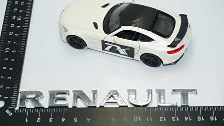 DK Tuning Bagaj 3M 3D Krom ABS Logo Amblem Renault İle Uyumlu