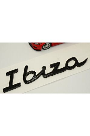 Seat Ibiza Yeni Nesil Siyah Abs 3m 3d Bagaj Yazı Logo Orjinal Ürün