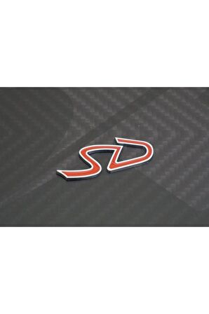 Sd F55 F56 Jcw Krom Metal Bagaj Logo 3m 3d