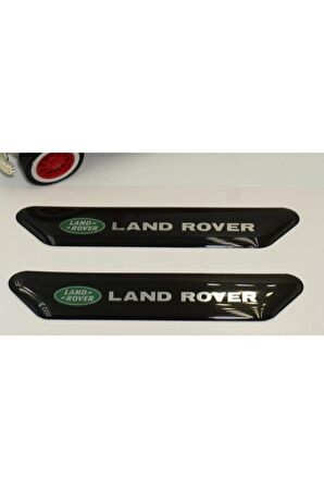 Land Rover Logo Çamurluk Yanı Ve Ayna Metalize Damla Desen 3m Logo Arma