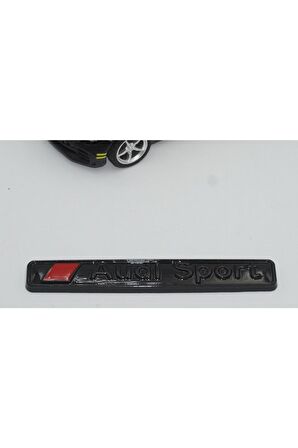 Audi Sport A1 A2 A3 A4 A5 A6 A7 Q Series Bagaj Krom Metal Logo Uyumlu