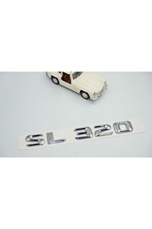 Sl 320 Bagaj Krom Metal 3m 3d Yazı Logo