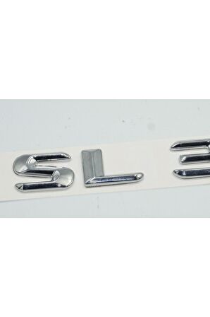 Sl 320 Bagaj Krom Metal 3m 3d Yazı Logo