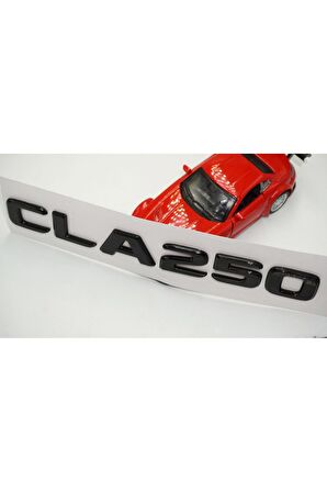 Benz CLA 250 Bagaj Parlak Siyah ABS 3M 3D Yazı Logo