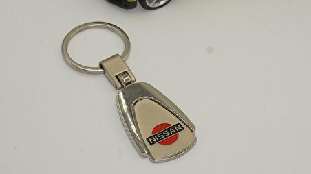 Nissan Logo Krom Metal Stil Anahtarlık New Style