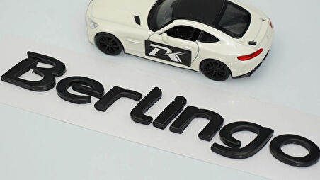 DK Tuning Berlingo Bagaj Siyah ABS Yazı Logo Citroen İle Uyumlu