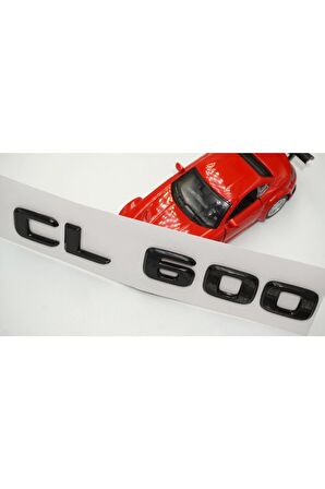 Cl 600 Bagaj Parlak Siyah Abs 3m 3d Yazı Logo