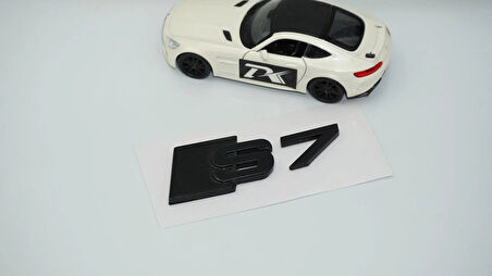 DK Tuning S7 Siyah 3M Bagaj Logo Audi İle Uyumlu
