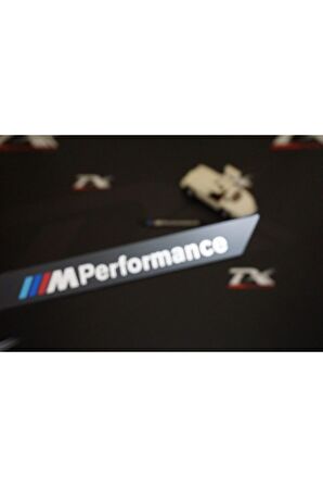 Dk M Performance Çamurluk Krom Içi 3m Epoksi Glossy Black Logo Bmw Ile Uyumlu