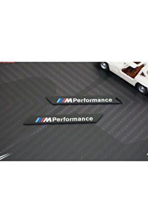 Dk M Performance Çamurluk Krom Içi 3m Epoksi Glossy Black Logo Bmw Ile Uyumlu