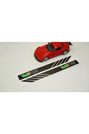 Skoda Vrs Uyumlu Yan Aynalar Selefon Kaplama Sticker Seti