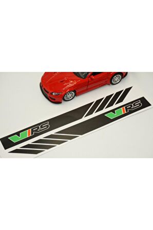 Skoda Vrs Uyumlu Yan Aynalar Selefon Kaplama Sticker Seti