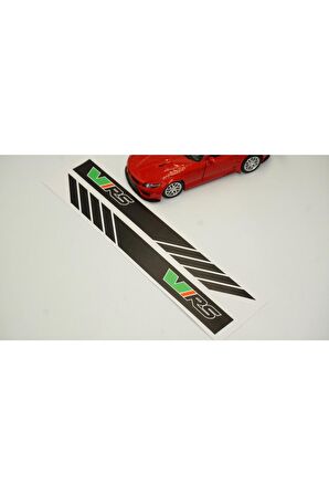 Skoda Vrs Uyumlu Yan Aynalar Selefon Kaplama Sticker Seti