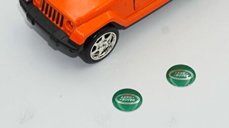 Land Rover Oto Anahtar 3M Metal Alaşım Logo 2Li Set