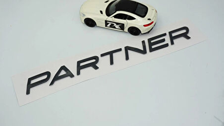 DK Tuning Peugeot Partner Bagaj 2025+ Koyu Gri Logo Amblem Arma