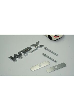 DK Subaru WRX Krom Metal Ön Panjur Vidalı Yazı Logo Ürün