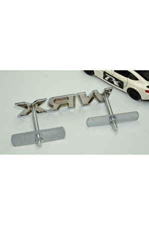 DK Subaru WRX Krom Metal Ön Panjur Vidalı Yazı Logo Ürün