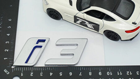 DK Tuning Yeni i3 Bagaj Mavi Gri ABS Yazı Logo Bmw İle Uyumlu