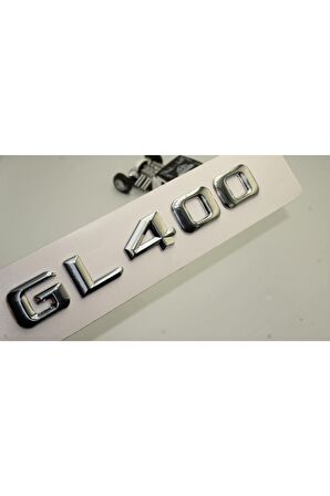 Benz Gl 400 Bagaj Krom Metal 3m 3d Yazı Logo