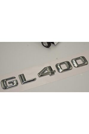Benz Gl 400 Bagaj Krom Metal 3m 3d Yazı Logo