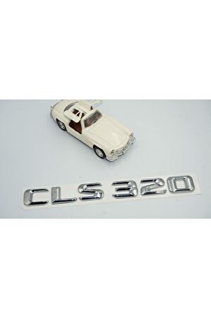 Cls 320 Bagaj Krom Metal 3m 3d Yazı Logo