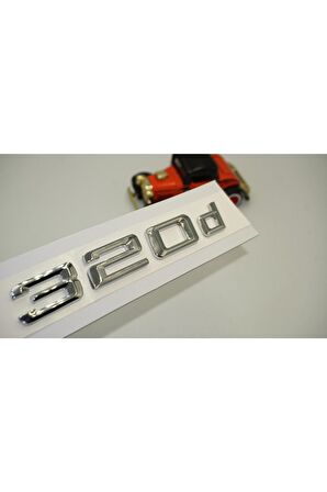 320d Bagaj Krom Metal 3m 3d Yazı Logo