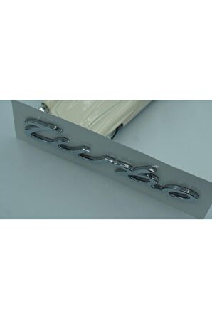 Turbo Orjinal Bagaj Metal Logo Amblem Arma