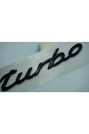 Turbo Orjinal Bagaj Metal Logo Amblem Arma