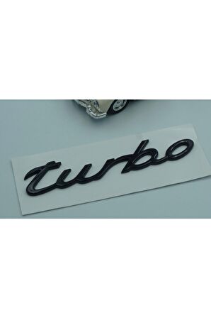 Turbo Orjinal Bagaj Metal Logo Amblem Arma