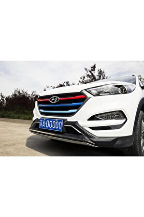 Tucson 2015 2018 Modeller Ön Panjur Dekoratif Şeritleri