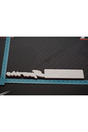 Sportivo Bagaj 3m 3d Krom Metal Logo Amblem 2020 Style Uyumlu