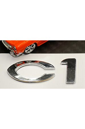 Citroen C1 2007-2011 Bagaj Krom Abs 3m 3d Yazı Logo Amblem