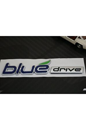 Blue Drive Hybrid Bagaj Yazı Logo Amblem 3m 3d Abs