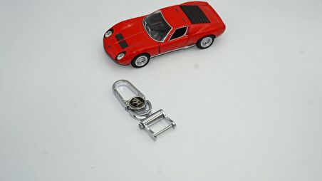 Skoda Logo Krom Metal Stil Anahtarlık New Style