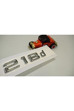 218d Bagaj Krom Metal 3m 3d Yazı Logo Uyumlu